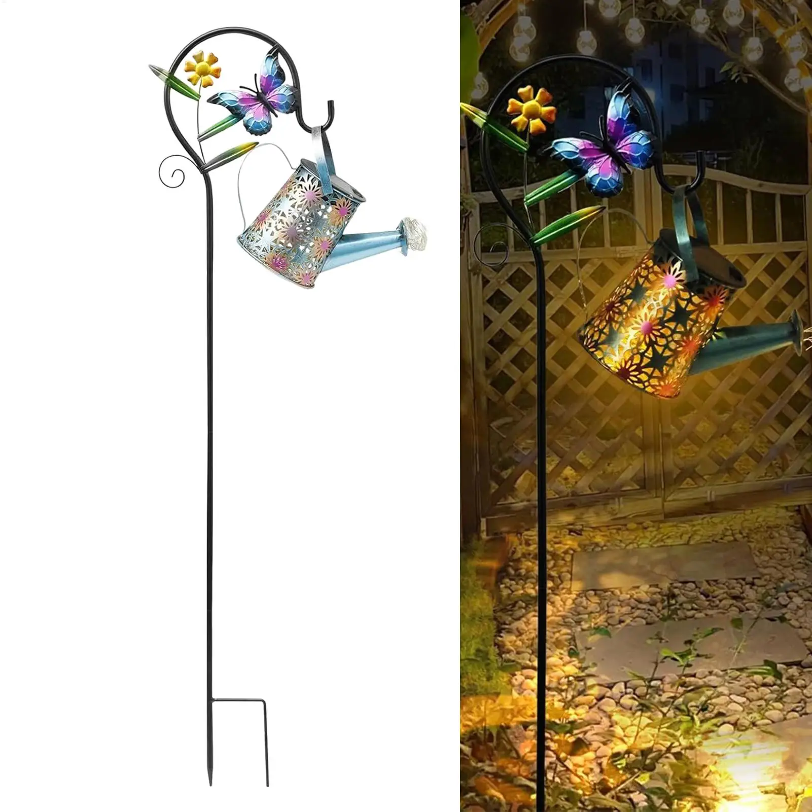 

Солнечная лейка, светильники, лейка, солнечные батареи, ландшафтное освещение, фонарики, декор двора, садовая художественная лампа для двора