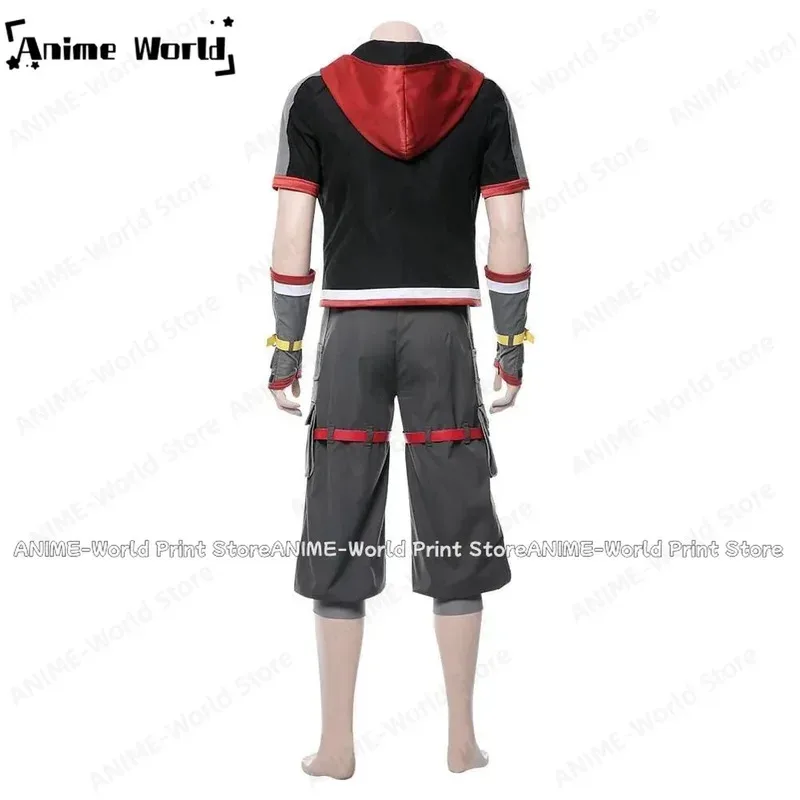 《Custom 》Game Kingdom Hearts Iii Sora Cosplay Costume Party Christmas Halloween Any Sizes;2,k'5,t;8.