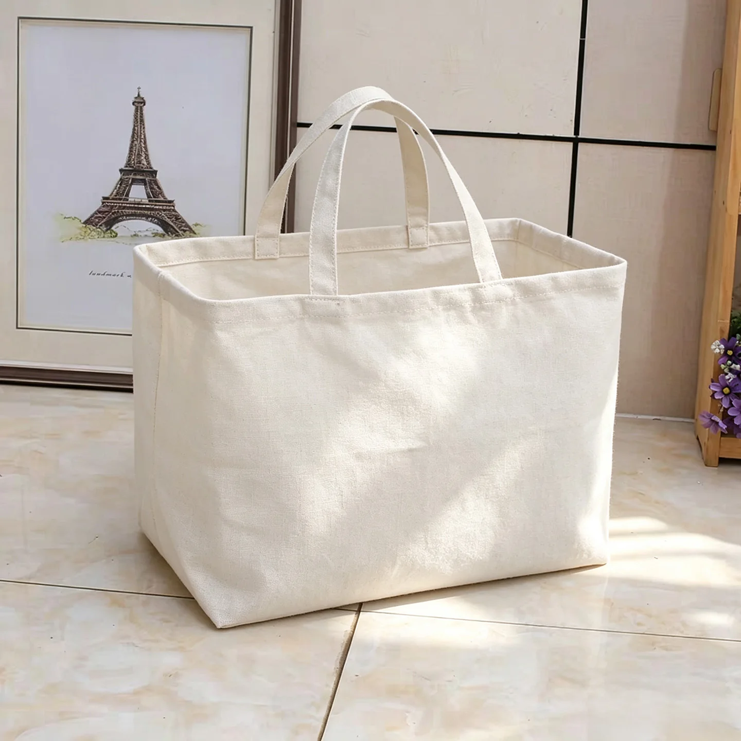 clothing-organizer-canvas-storage-bag-wardrobe-bedding-set-toy-closet-storage-basket-foldable-long-rectangle-japanese-style