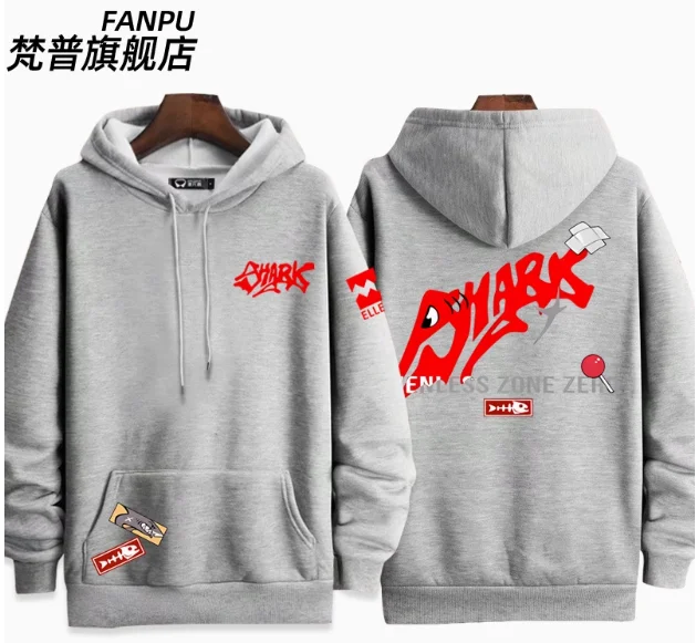 Anime Zenless Zone Zero Ellen Joe Hooded Hoodie Cosplay Autumn Winter Men Women Coat Loose Jacket Tops