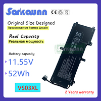 SARKAWNN VS03XL Laptop Battery For HP Envy 15-as000 15-as001ng (W6Z52EA) 15-as003ng (W8Y50EA) 15-as004ng (W8Y51EA) 15-as005ng