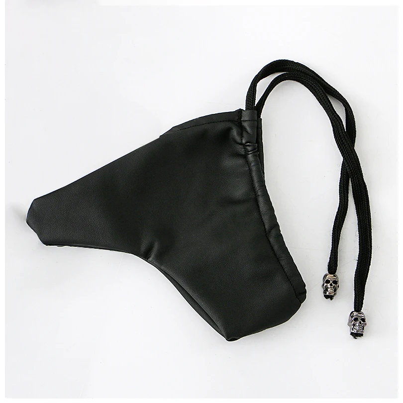 สนุกหนังเทียมเย้ายวนเซ็กซี่ชุดชั้นในสําหรับชายสวมใส่ Gaysex Hombre อวัยวะเพศชายกระเป๋าเครื่องรางชุด String Ouvert Homme