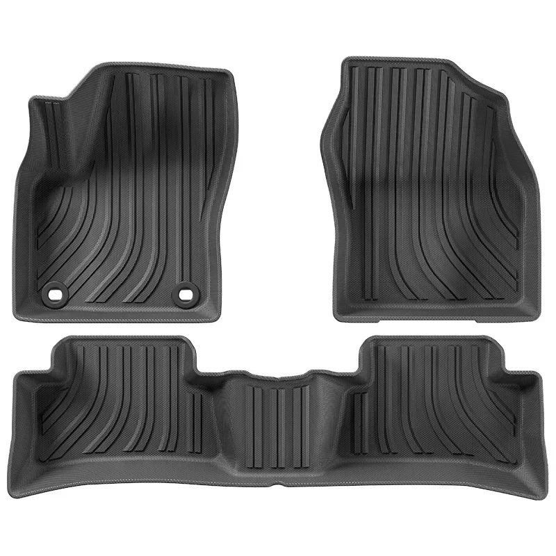 Alfombrillas de coche TPE para Toyota CHR 2023 2024, almohadilla de pie impermeable para todo tipo de clima, accesorios de alfombra antideslizantes resistentes al desgaste