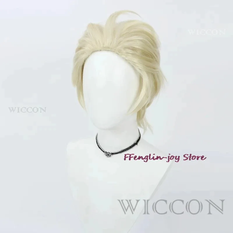 2025 yiyi Hazbin Lucifer Anime Hotel Morningstar Cosplay disfraz peluca papá traje blanco diablo infierno fiesta de Halloween adulto M