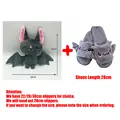 Bat-G Gray Slipper