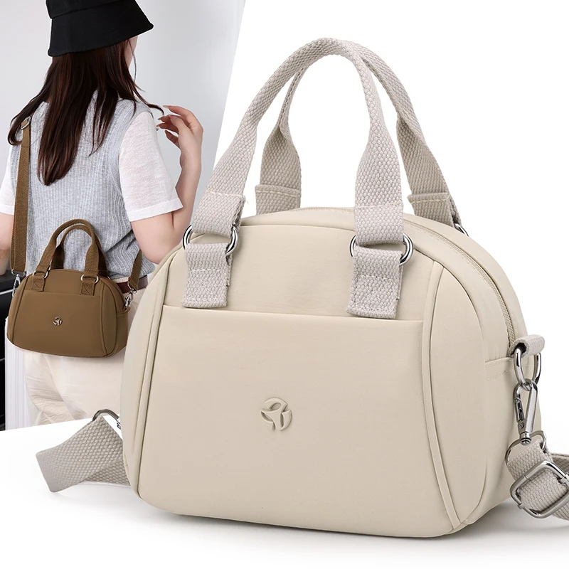 

Elegant Small Women Shoulder bag waterproof Nylon Handbag Female CrossBody Bag Daily Tote Ladies Messenger Bag Girl Purse