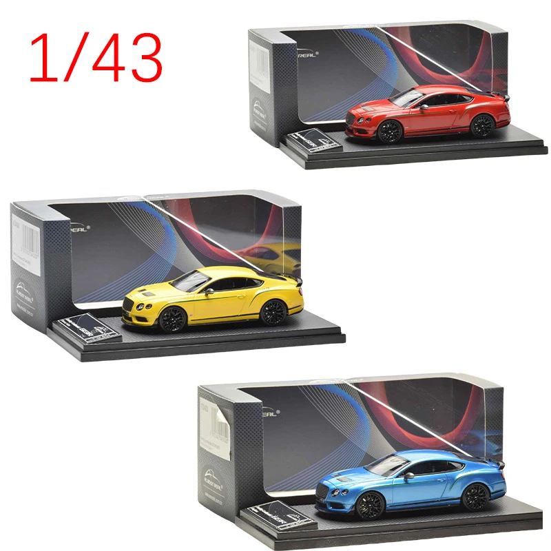 

Литая под давлением масштабная модель автомобиля AR, модель автомобиля из сплава Bentley Continental Play Vehicles GT3-R, игрушки для мальчиков, оригинальная коробка