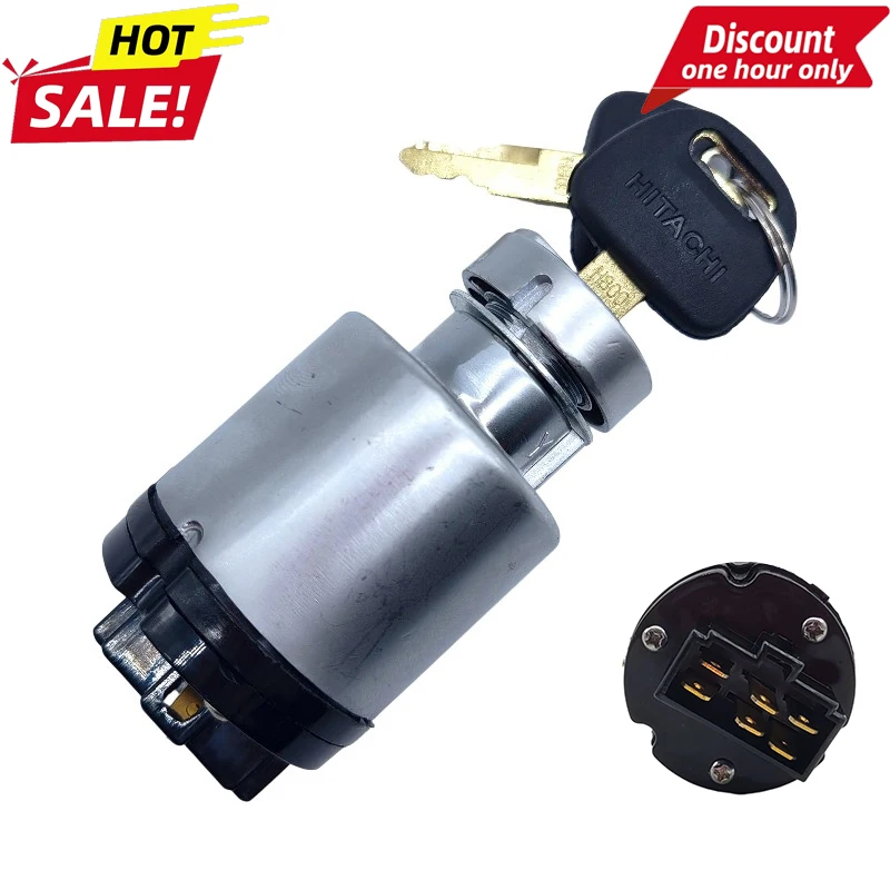 

4250350 4448303 Ignition Switch Start Lock Intelligent For Hitachi EX200-2/3/5 ZX330 ZX200-1 ZAX200 ZX210 Excavator Accessories