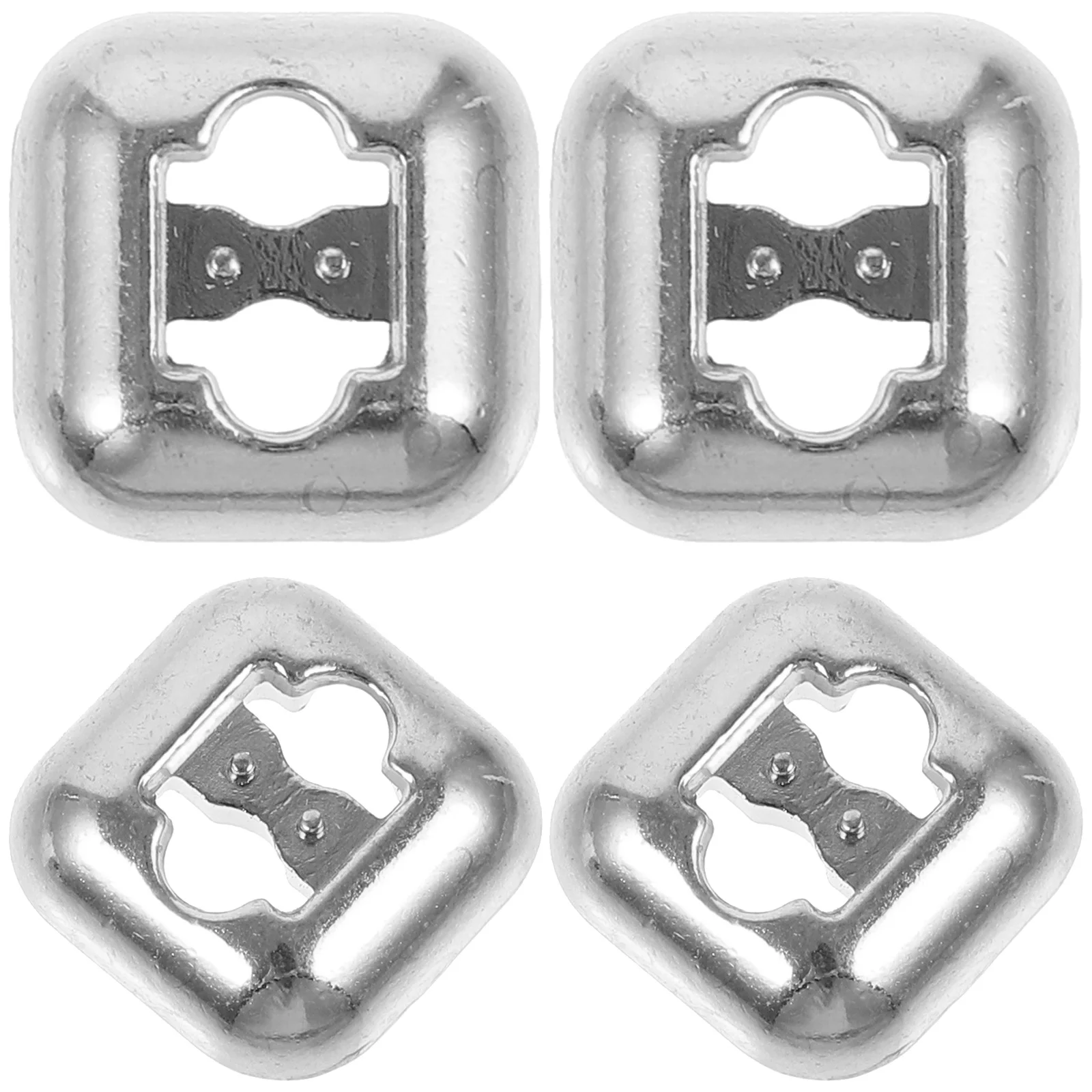 

4pcs Shoe Lace Locks No Tie Shoelace Clip Zinc Alloy Buckle For Adult Sneakers Shoelace End Clips Metal Shoe Accessories