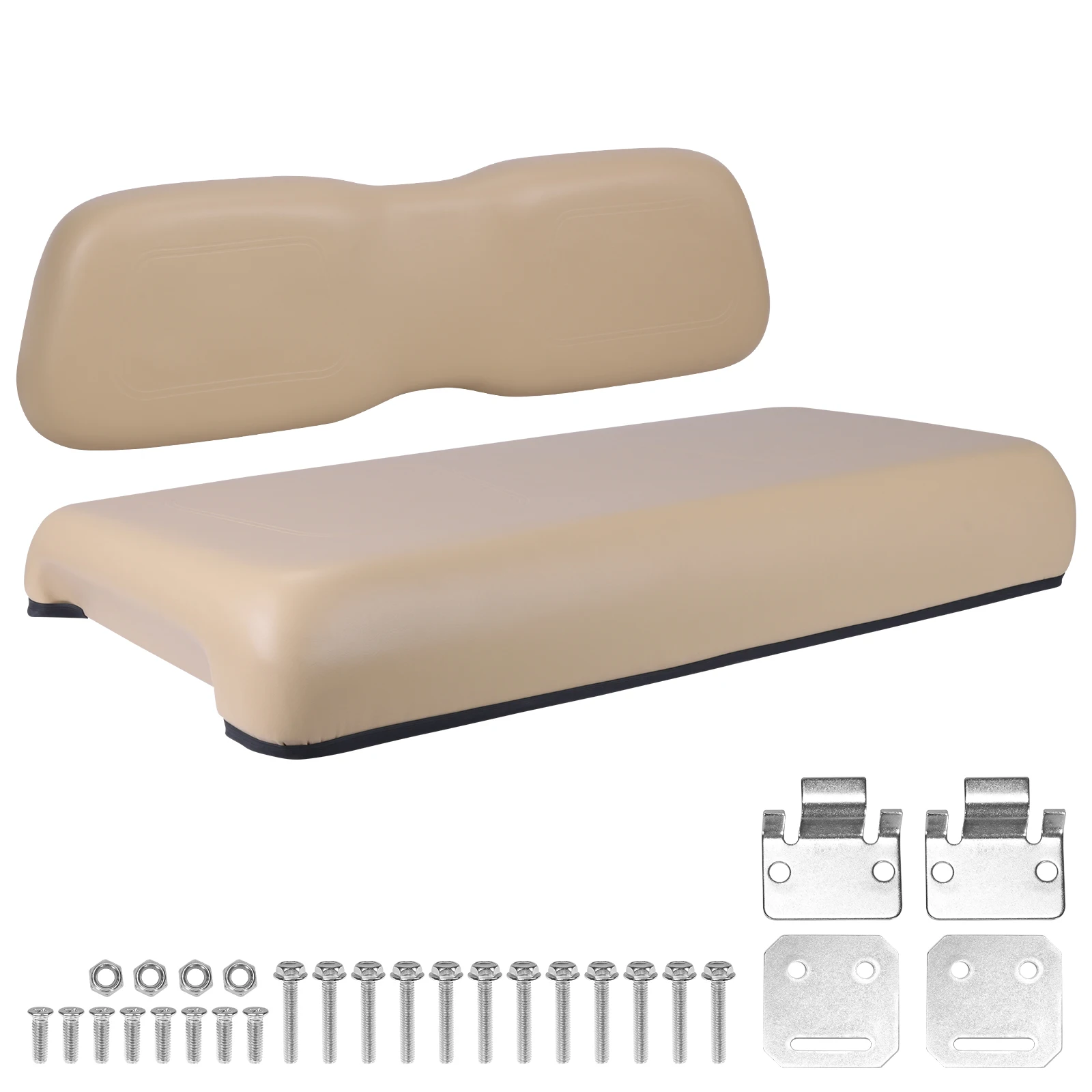 

Golf Cart Front Seat Bottom & Backrest Assembly 102076601 102076602 Golf Cart Seat Cushion for Club Car DS 2000.5 and Up Models