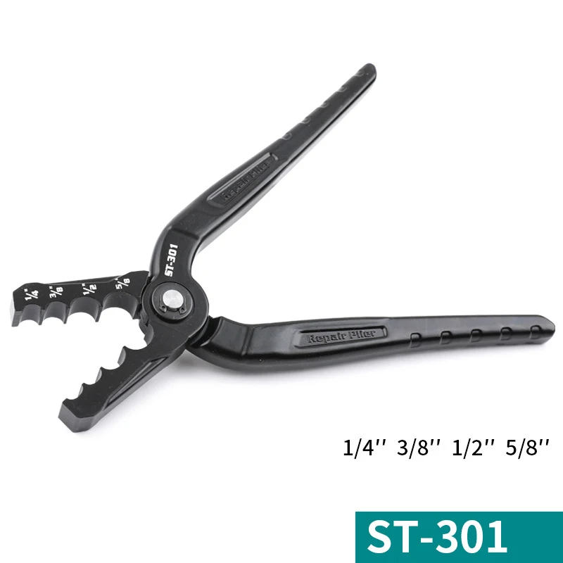 

O50 Copper Tube Repair Pliers Compound Rounder and Flat Folding Tube Fix Leaks Quickly Easily Versatile Round Plier Tool ST301