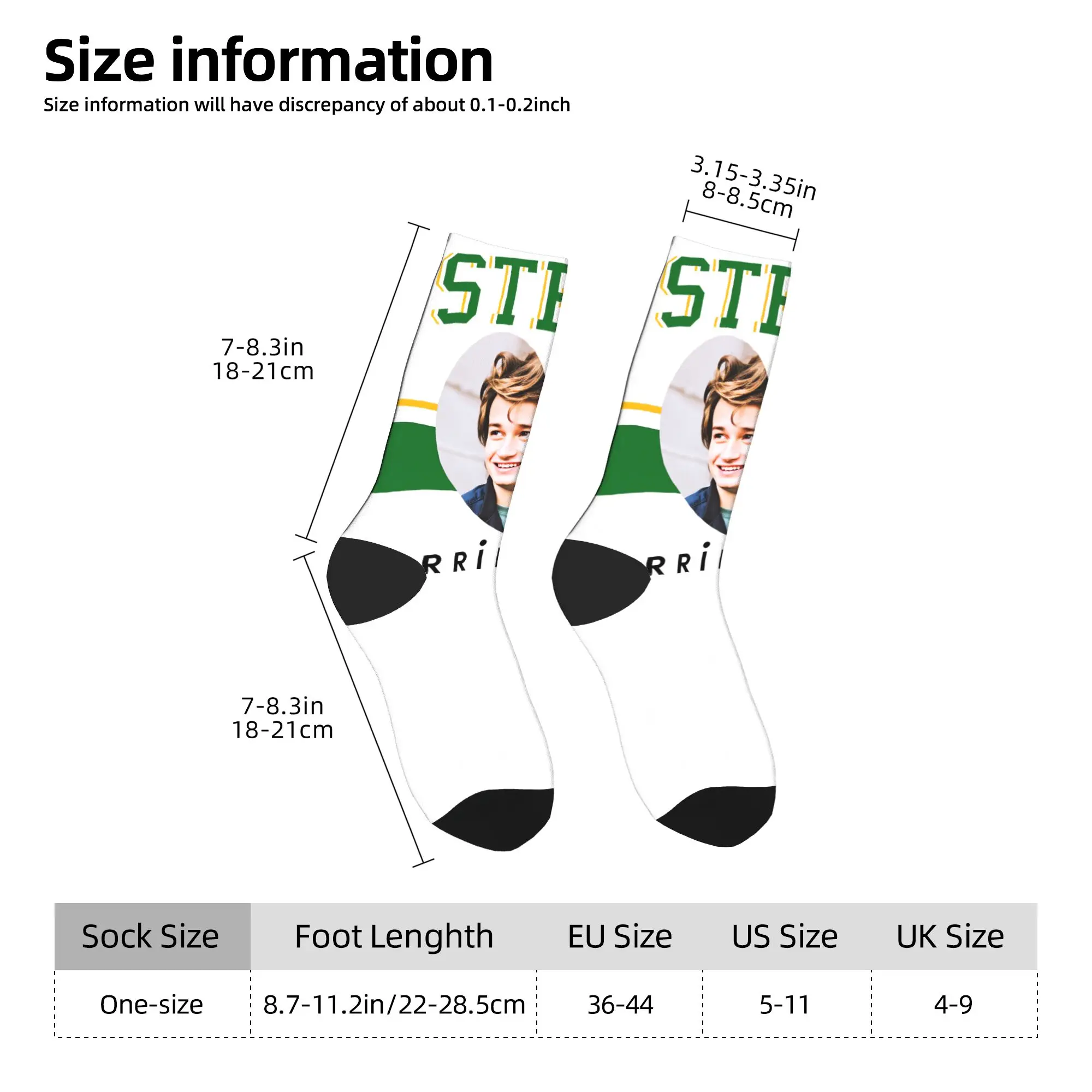 Calcetines Steve Harrington, medias elegantes, calcetines antideslizantes de otoño para hombre, calcetines deportivos al aire libre de diseño suave y transpirable