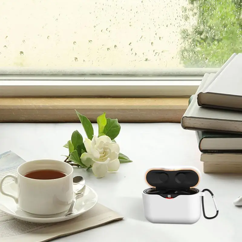 الغبار سماعة حالة لينة سيليكون ياربود يغطي ل WF-1000XM3 الغبار لينة للجنسين للصدمات غطاء سماعة