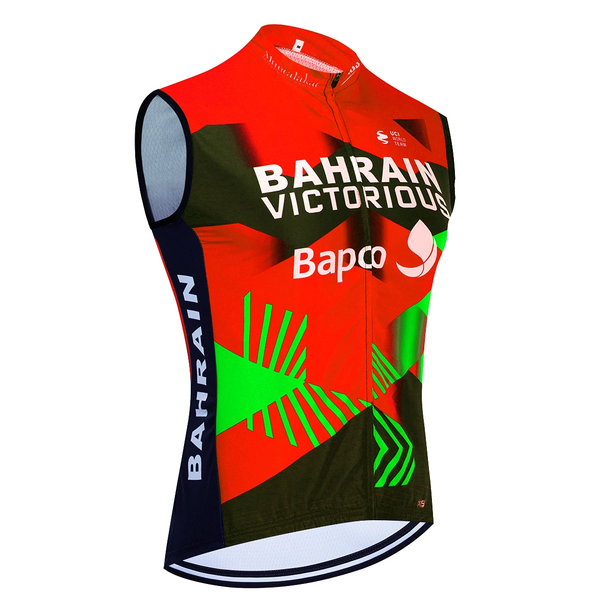 2024 BAHRAIN Cycling Jersey Men Women ITALIA Team Bike Windbreaker Vest Ropa Ciclismo Sleeveless Bicycl Maillot Tshirt Clothing