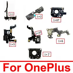 Microphone Board For OnePlus 1+ 1 2 5 5T 6 6T 7 Pro Microphone MIC Board Connector Flex Cable Parts