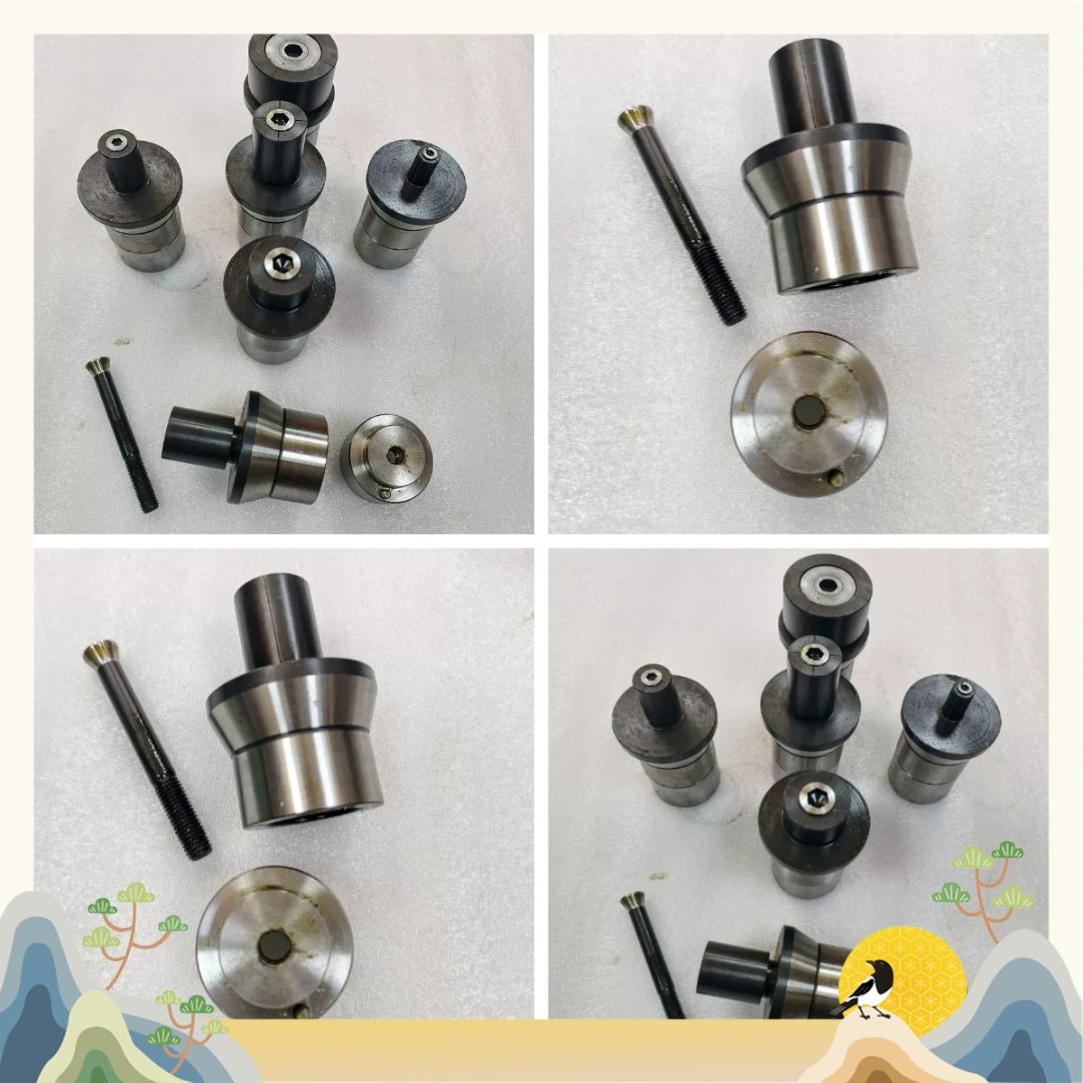 Internal Expansion Numerical Control Chuck Pull High Frequency Quenching, Finished Product Work in Progress Pull Sleeve M48x1.5