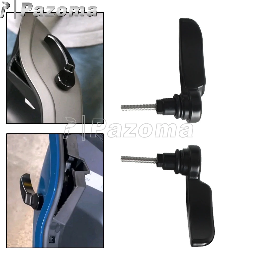 

Motorcycle Saddlebag Lid Lifter Aluminum Alloy Latch Lever For Harley Touring Electra Glide Standard FLHTK FLHTKL FLHTCUL FLHTCU