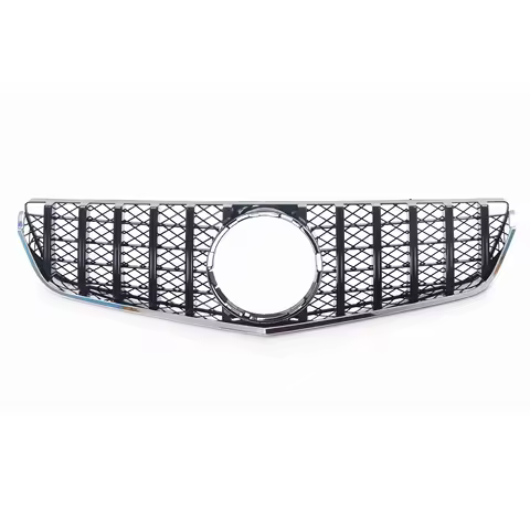 Exterior Front Grille Upper Bumper Hood Mesh Grid For Mercedes Benz E Class W207 C207 Coupe 2 Door 2009-2013