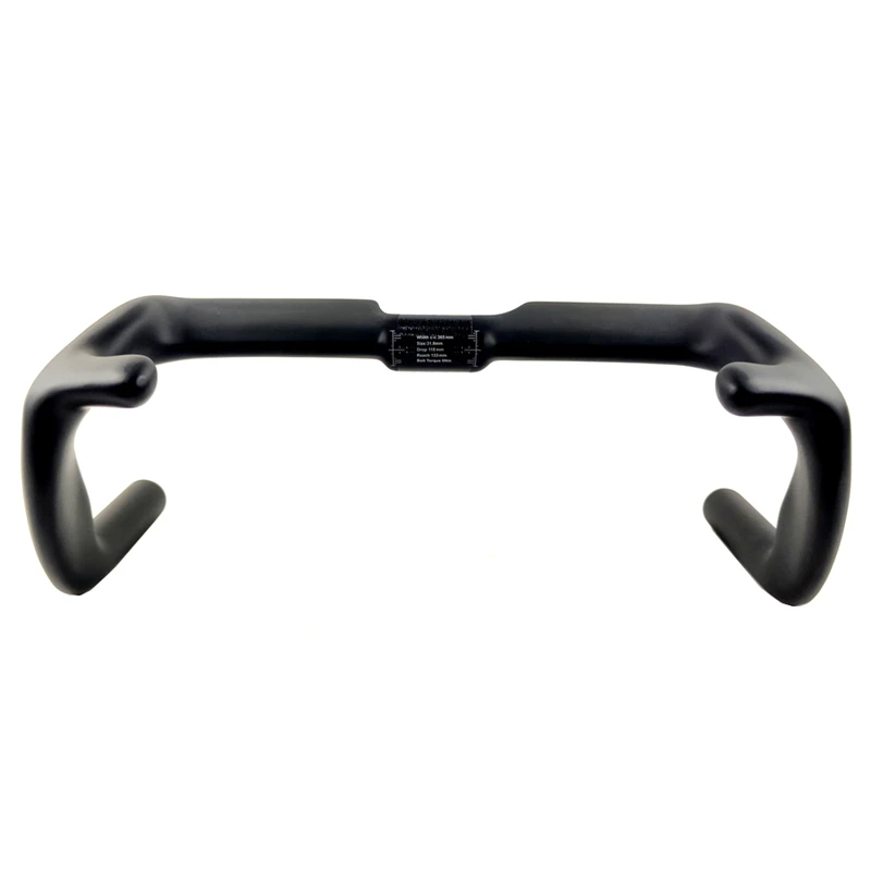 BIKEDOC HB25 305mm Carbonfaser-Rennradlenker TT Sprint Fahrradlenker UD Matt 31,8MM – Detail 7