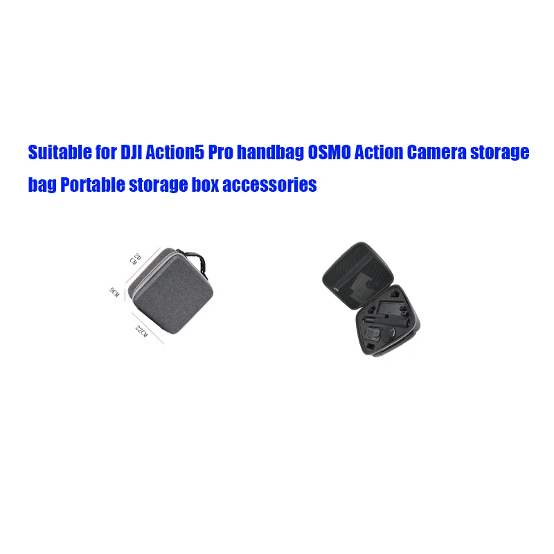 

Suitable for DJI Action5 Pro handbag OSMO Action Camera storage bag Portable storage box accessories