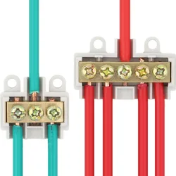 Locking Quick Crimp Terminal Block Block High Power Branch Terminal T-type Wiring Terminal Quick Wire Connector Terminal