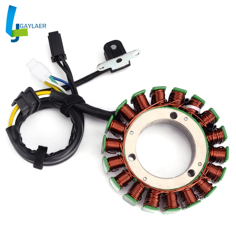 Motorcycle Stator Coil for Suzuki LTA500 Vinson 4WD 2002-2007 Generator Magneto 32101-09F40 32101-09F30