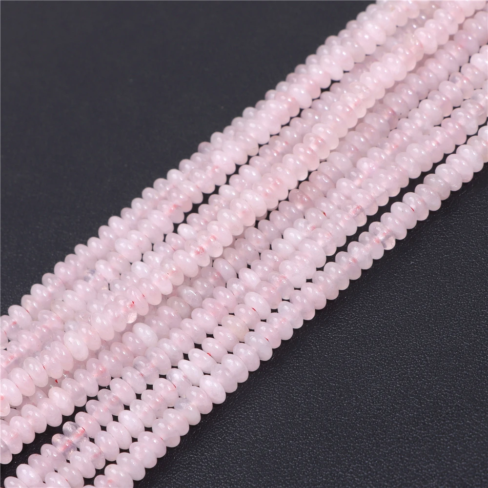 Natural Stone Rondelle Beads 2x4mm Round Abacus Shape Turquoises Malachite lapis lazuli Loose Spacer Beads for Jewelry Making