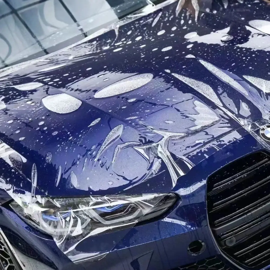 152x100cm Car Paint Protective Film Transparent Glossy PPF TPH 7.5Mil Car Body coating Film motorcycle Vinyl Wrap