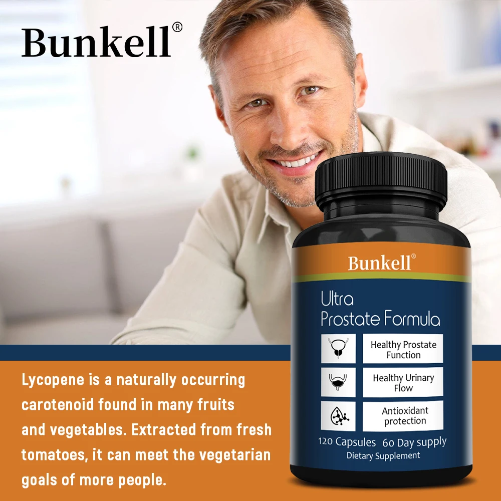 Saw Palmetto - Promotes Hair Growth and Urinary Function, Prostate Health, Helps Reduce Urinary Frequency, 120 Capsules