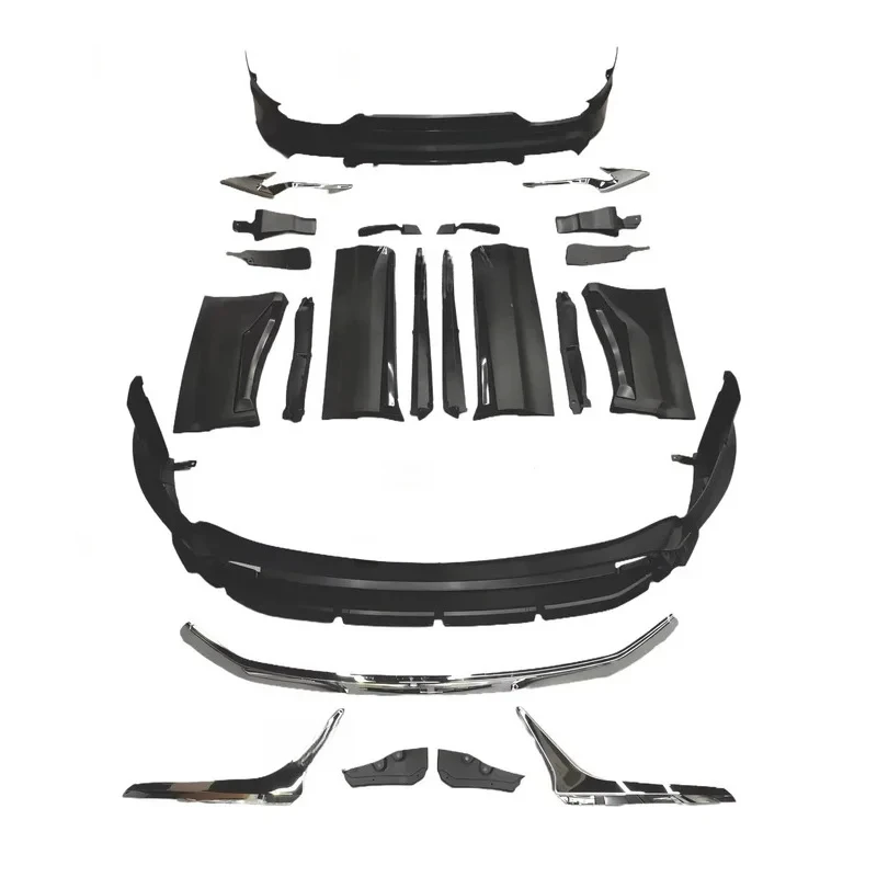 

New 2020-2022 Black Body Kit Upgr with Front/Rear Bumpers