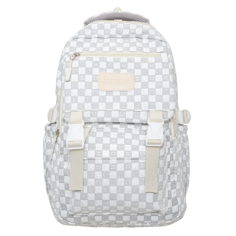 Schoolbag for girls junior high school students, high school students, large capacity casual simple backpack