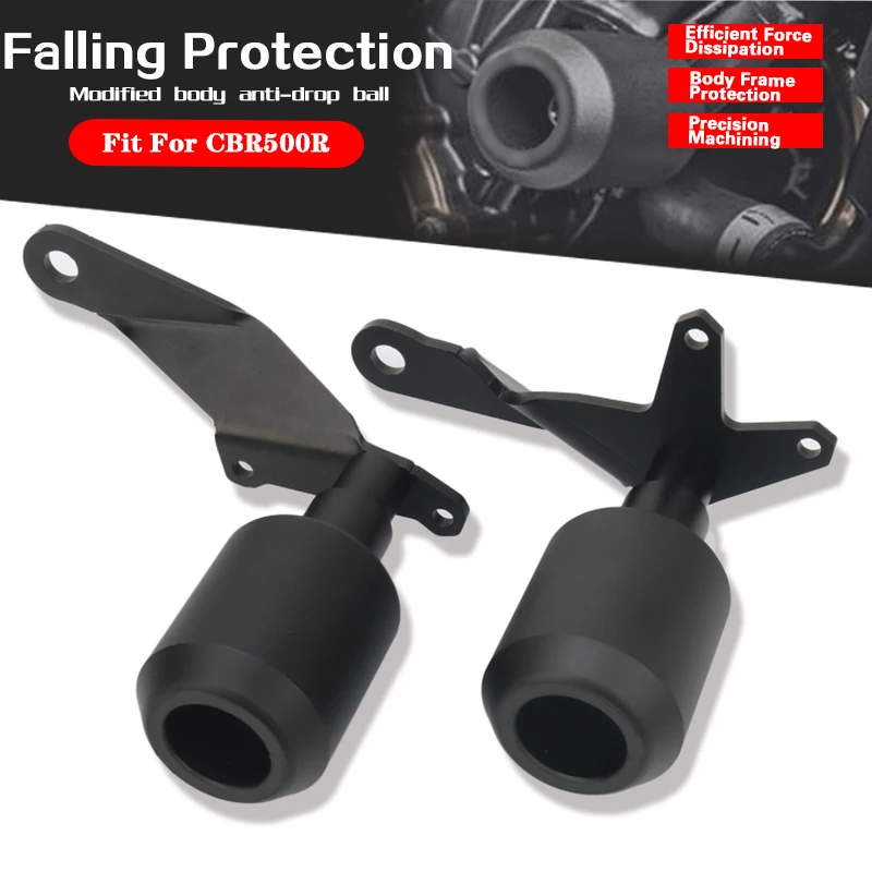 Fit For CBR500R CBR 500R CBR 500 R 2021-2025 Motorcycle Falling Protection Frame Slider Fairing Guard Crash Pad Protector