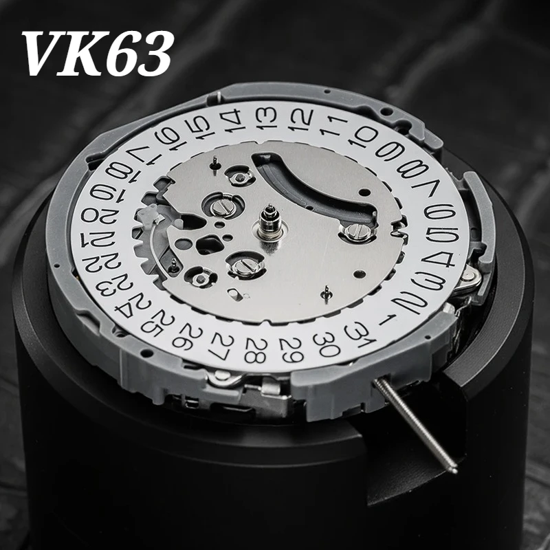 

Japanese imported Quartz Movement VK63 24-hour 3 o'clock Calendar Multi Pin Multifunctional Watch Sports Accessories