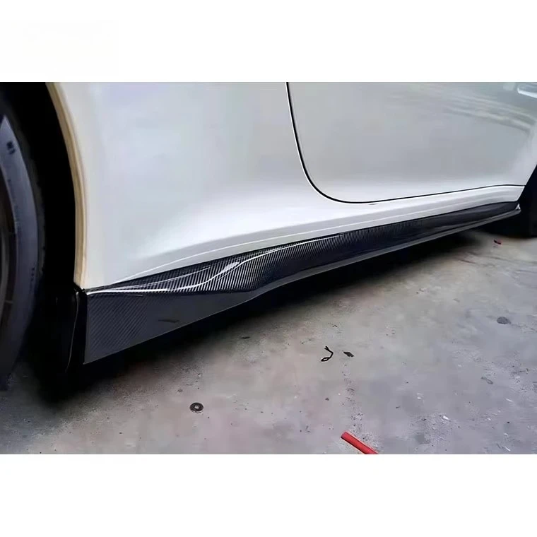 For Porsche Carrera 911 991.2 Carbon Fiber Body Kit Front Lip Side Skirt Rear Diffuser Spoiler view 4