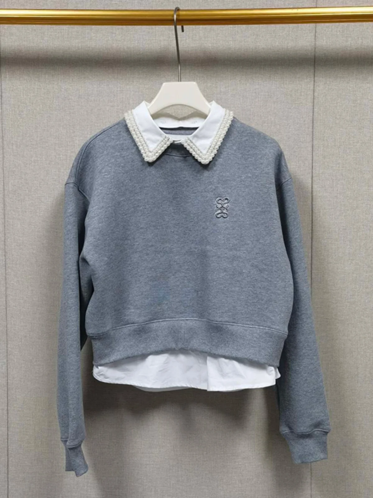 

Свободный удлиненный свитер с круглым вырезом и спущенным плечом, осенне-зимний, женский, повседневный, модный, высокого качества, от SW Masandes