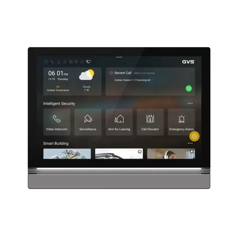 GVS Z10 Android Video Door Phone with KNX EIB Smart Home Automation System Smart Server Home Server Control Panel Video M onitor