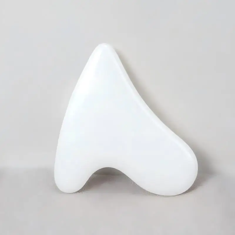1 Stück Nano-Glas Gua Sha Gesichtsmassagegerät Kristall-Guasha-Brett Gesichtsstraffung Anti-Falten Hautstraffung Schabewerkzeug