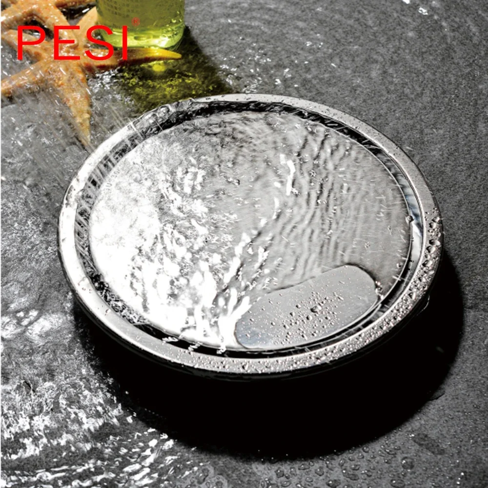 304 Stainless Steel Invisible Bathroom Floor Drain Waste Grate 15/11cm Linear Anti-odor Long Bathroom Shower Floor Drain.