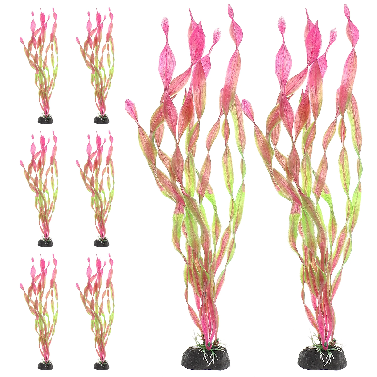 

10 Pcs Decoration Aquatic Plants for Fish Tank Decorations Aquarium Accessories Artificial Realistic