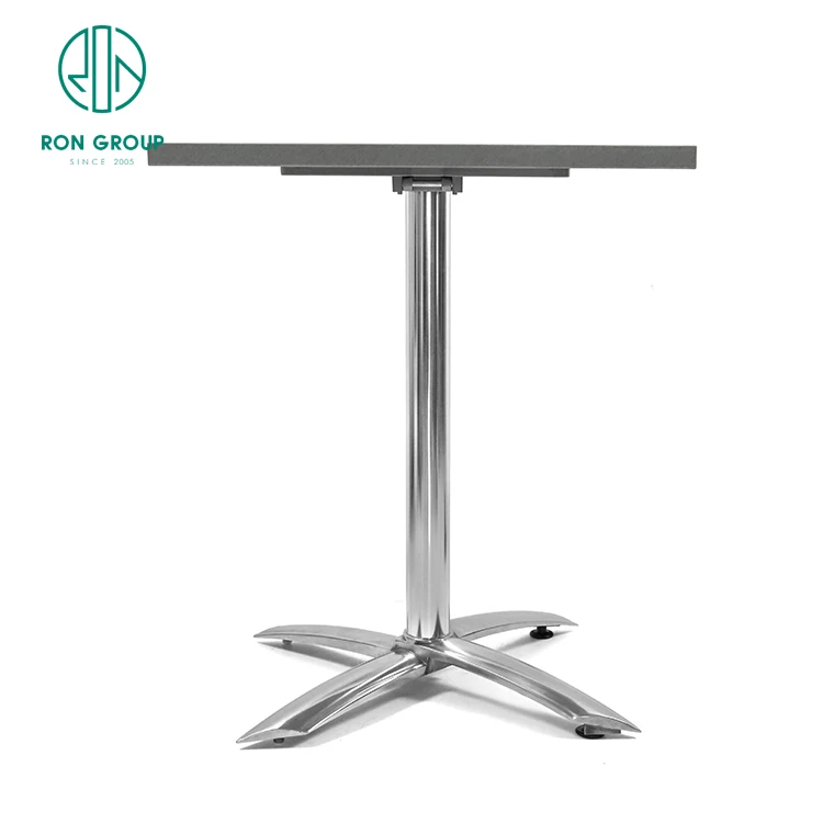 High Quality Commercial Furniture Table Base Classic Customized Stainless Steel Table Legs for Dining Hotel for Coffee Shops