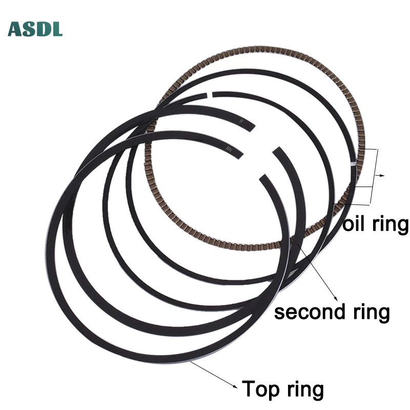 70mm 70.25mm 70.5mm 70.75mm 71mm STD +25 +50 +75 100 Motorcycle Engine Piston Rings For YAMAHA TTR225 TT225R TT225 01 TT TTR 225