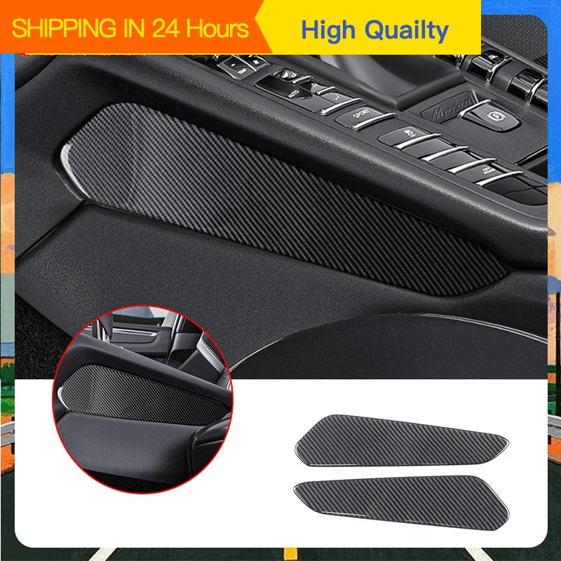Protective Sticker for Porsche Macan 2014-2025 Stainless Steel Exterior Trim Protection Anti-Scratch Trim Sticker Center