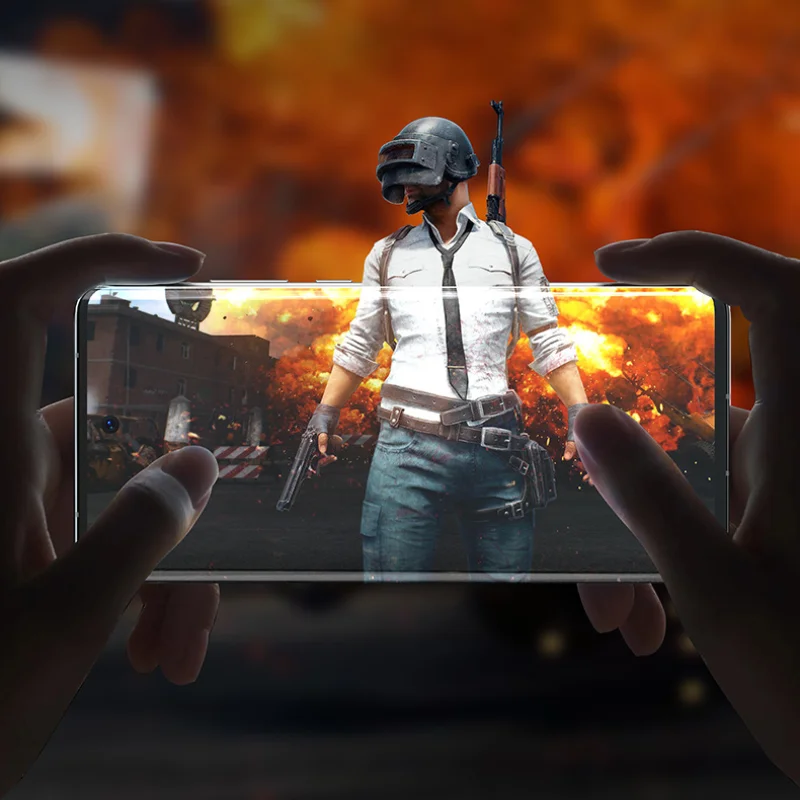 High-end All-rubber Curved Screen Protector for Samsung S22 21 23 Ultra 5G Focus Black Edge Protector and Hydrogel Movie Machine