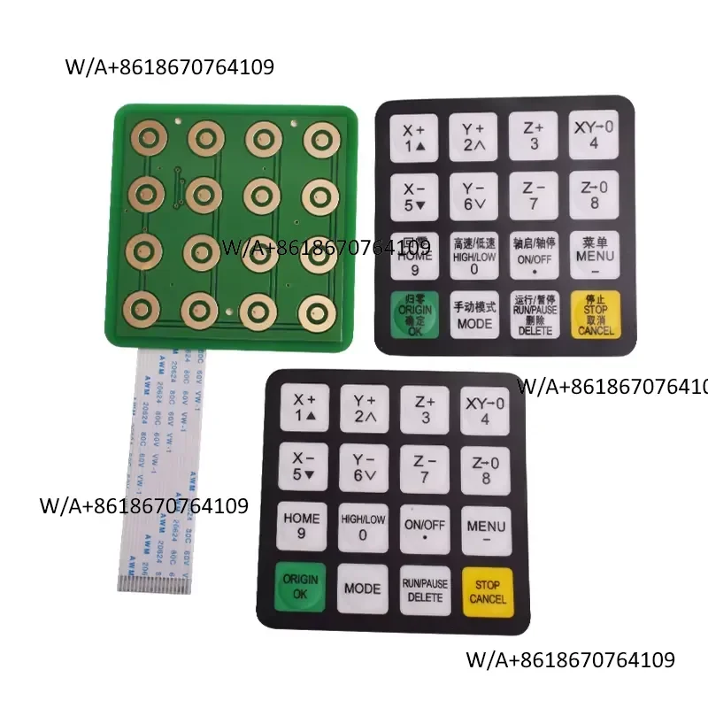 2026 RichAuto A11E Parts 3 Axis Controller Rich Auto DSP A11E Parts Handle Key Membrane Cable A11E Accessories