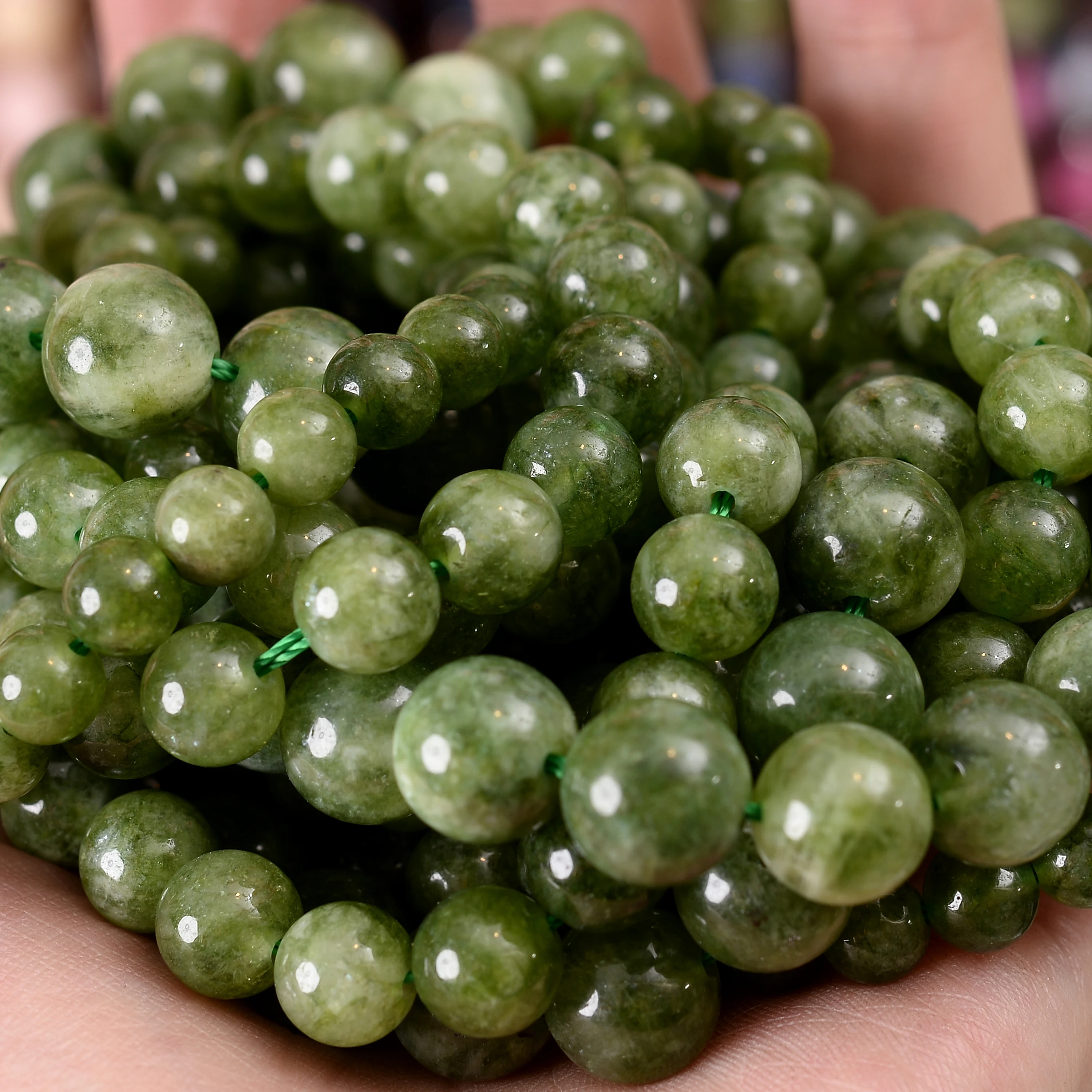 Natuursteen Kralen Lava Jaspers Tijgeroog Quartz Agaat Ronde Losse Kralen voor Sieraden Maken DIY Armband Accessoires 4-12MM - afbeelding 1