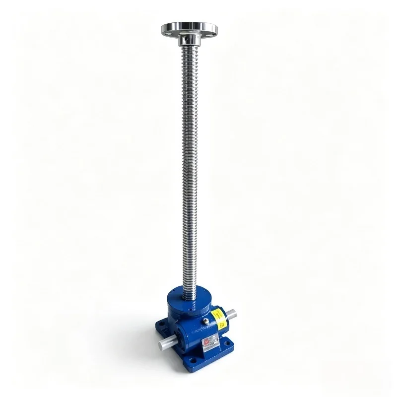 Small Micro Spiral Default Stroke 500mm Screw Lift Screw Lift Table Lifter Worm Wheel