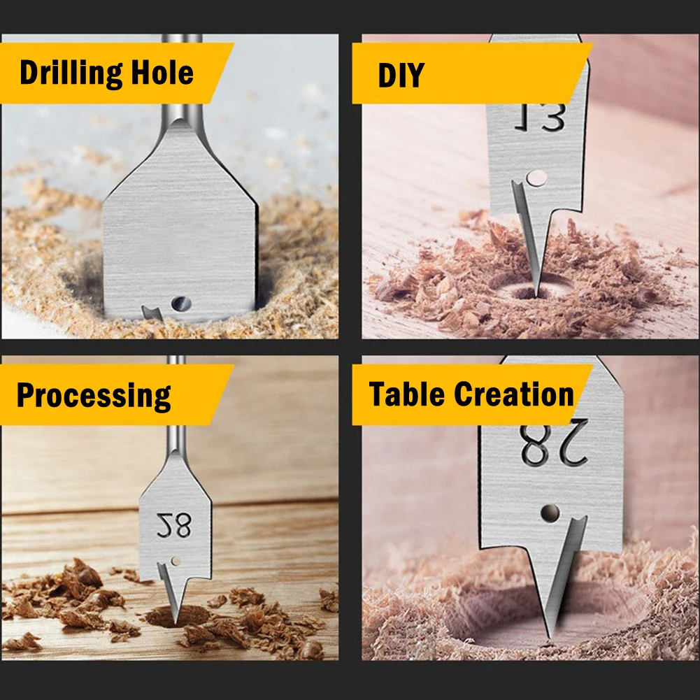 أشغال خشبية مسطحة ، أدوات طاقة لأعمال النجارة ، ساق سداسية الشكل ، حفر الأخشاب الخشبية ، 20 ، 22 ، 25 ، 28 ، 30 ، 48 ، 32 ، 35 ، 38 أو