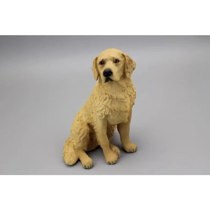 1/6 Scale Simulated Animal Model Golden Retriever Dog Thin Doberman Pinscher Model for 12'' Action Figures Body Accessory
