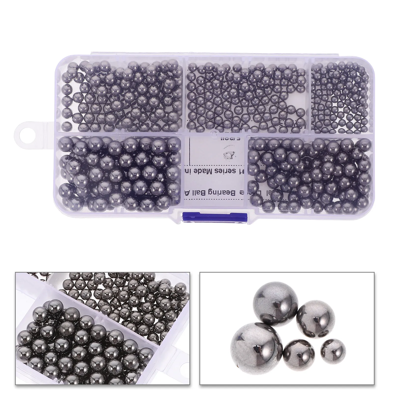 Stainless Steel Bearing Balls 500Pcs High Precision Wear Resistant for Motorcycle and Car Repair Parts