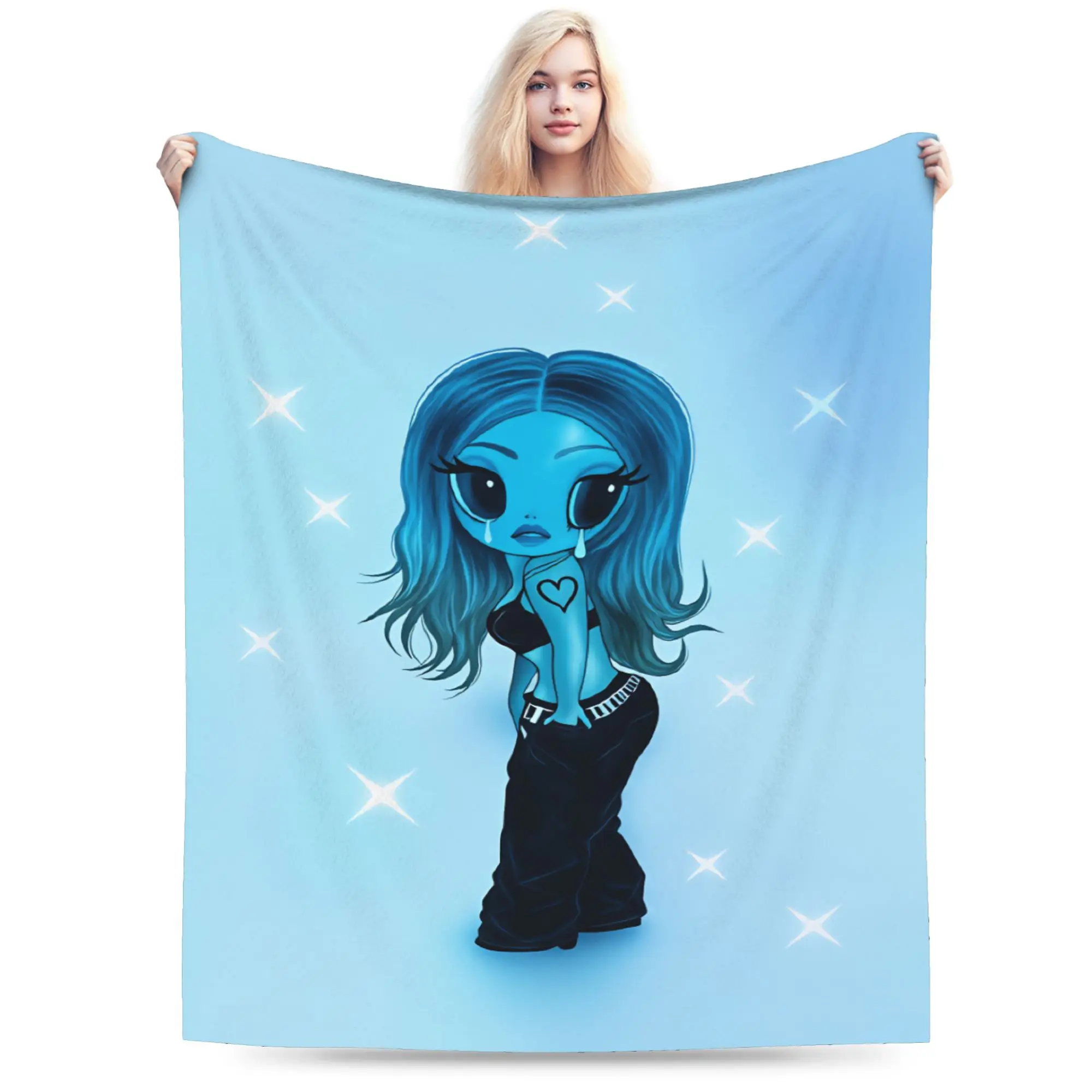 Karols G Blankets Warm No Me Arrepiento De Sentir Tanto Throw Blanket Winter Adults Living Room Travel Bedspread